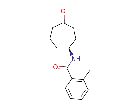 N-<(1S)-4-oxocycloheptyl>-2-methylbenzamide