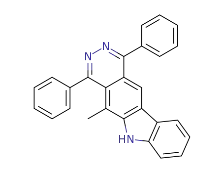 5-methyl-1,4-diphenyl-6H-pyridazo<4,5-b>carbazole