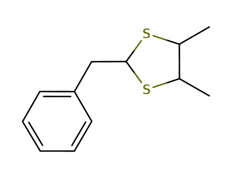 1,3-Dithiolane, 4,5-dimethyl-2-(phenylmethyl)-