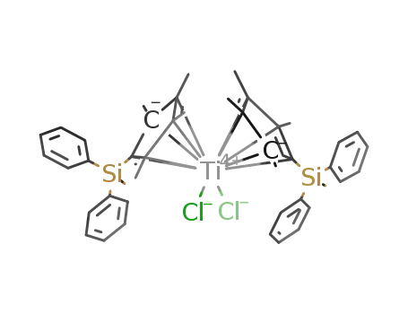 [((C<sub>6</sub>H<sub>5</sub>)2Si(CH<sub>3</sub>)C(CCH<sub>3</sub>)4)2TiCl<sub>2</sub>]