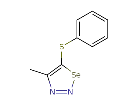 4-methyl-5-phenylthio-1,2,3-selenadiazole