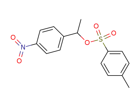Molecular Structure of 82925-36-8 (Benzenemethanol, a-methyl-4-nitro-, 4-methylbenzenesulfonate (ester))