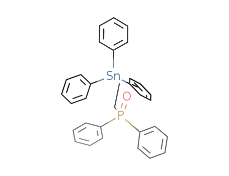 (2-diphenylphosphinylethyl)triphenylstannane