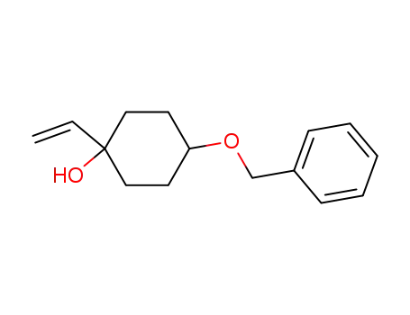 4-(benzyloxy)-1-vinylcyclohexanol