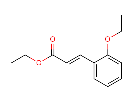 Molecular Structure of 50636-22-1 (ETHYL-2-ETHOXYCINNAMATE)