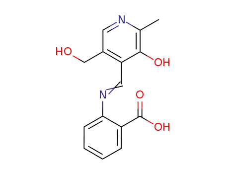 2-{[1-(3-Hydroxy-5-hydroxymethyl-2-methyl-pyridin-4-yl)-meth-(E)-ylidene]-amino}-benzoic acid