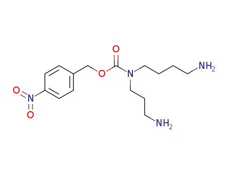 Carbamic acid, (4-aminobutyl)(3-aminopropyl)-, (4-nitrophenyl)methyl
ester