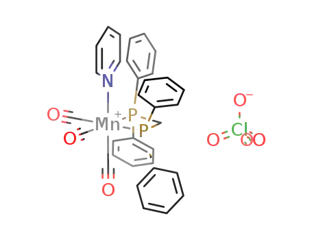 fac-[Mn(CO)3(dpm)(Py)]ClO<sub>4</sub>