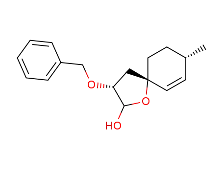1-Oxaspiro[4.5]dec-6-en-2-ol, 8-methyl-3-(phenylmethoxy)-