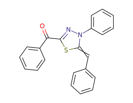Methanone,
[4,5-dihydro-4-phenyl-5-(phenylmethylene)-1,3,4-thiadiazol-2-yl]phenyl-