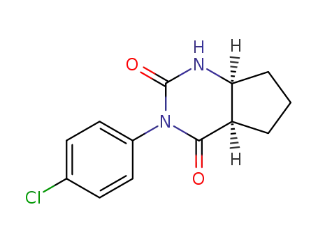 (4aR,7aS)-3-(4-Chloro-phenyl)-hexahydro-cyclopentapyrimidine-2,4-dione