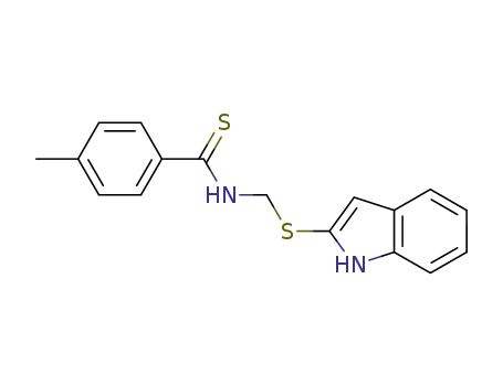 2-(4-methylthiobenzoylaminomethylthio)-1H-indole