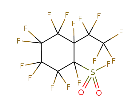 Cyclohexanesulfonyl fluoride,
1,2,2,3,3,4,4,5,5,6-decafluoro-6-(pentafluoroethyl)-