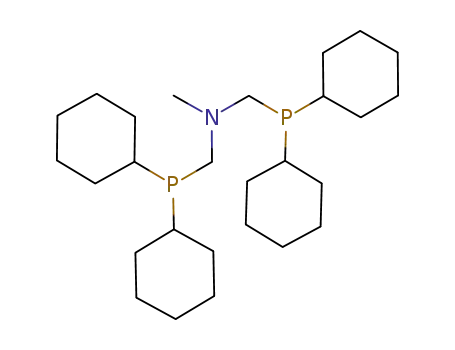 N,N-bis(dicyclohexylphosphinomethyl)methylamine