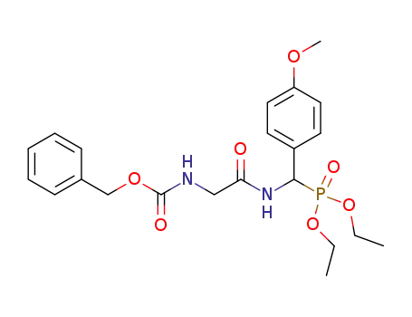 [(2-Benzyloxycarbonylamino-acetylamino)-(4-methoxy-phenyl)-methyl]-phosphonic acid diethyl ester