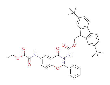C<sub>41</sub>H<sub>45</sub>N<sub>3</sub>O<sub>7</sub>