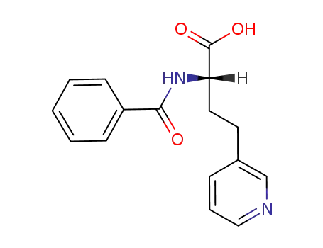 L-2-benzamido-4-(3-pyridyl)butyric acid