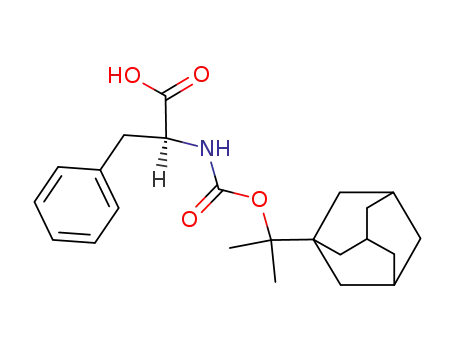 N-<1-(1-Adamantyl)-1-methylethoxycarbonyl>-L-phenylalanin