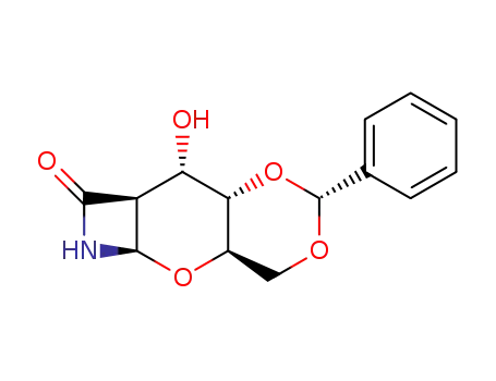 Molecular Structure of 127604-39-1 (4,6-O-benzylidene-3-carboxy-2-deoxy-β-D-altrohexopyranosylamino-lactam)