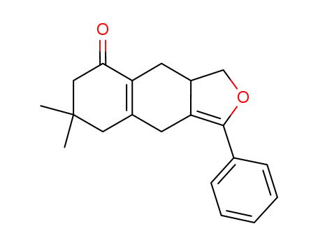 3a,4,7,8-tetrahydro-7,7-dimethyl-1-phenylnaphtho[2,3-c]furan-5(3H,6H,9H)-one