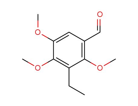 Benzaldehyde, 3-ethyl-2,4,5-trimethoxy-