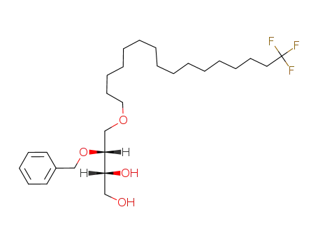 (2R,3R)-3-Benzyloxy-4-(16,16,16-trifluoro-hexadecyloxy)-butane-1,2-diol
