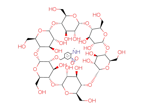 2-<4-(methylamino)-3-nitrobenzyl>-α-cyclodextrin