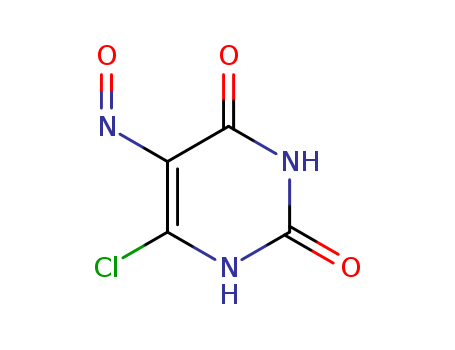 2,4(1H,3H)-Pyrimidinedione,6-chloro-5-nitro- cas  6630-30-4
