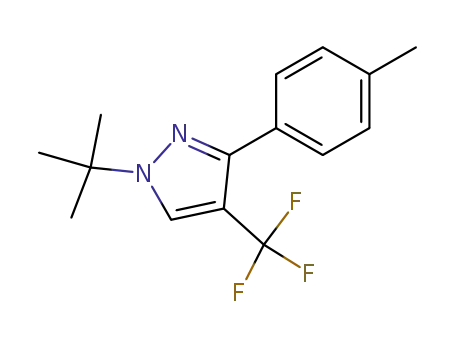 1-(tert-Butyl)-3-(p-tolyl)-4-trifluoromethylpyrazole