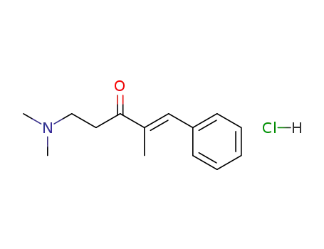 5-dimethylamino-2-methyl-1-phenyl-1-penten-3-one hydrochloride