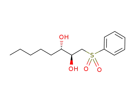 (2S,3S)-1-Benzenesulfonyl-octane-2,3-diol