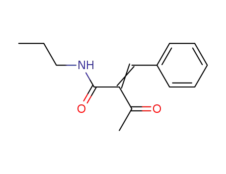 Butanamide, 3-oxo-2-(phenylmethylene)-N-propyl-