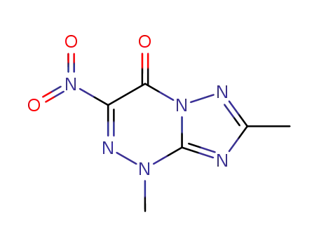 [1,2,4]Triazolo[5,1-c][1,2,4]triazin-4(1H)-one, 1,7-dimethyl-3-nitro-