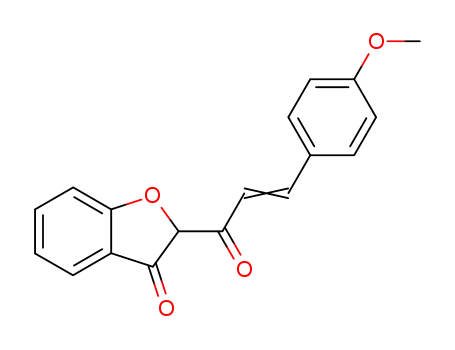 3(2H)-Benzofuranone, 2-[3-(4-methoxyphenyl)-1-oxo-2-propenyl]-