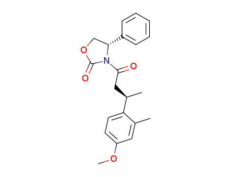 (3(3R),4S)-4-phenyl-3-<3-(4'-methoxy-2'-methylphenyl)butanoyl>-2-oxazolidinone