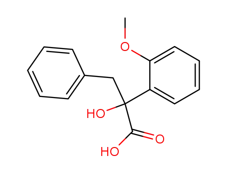 2-hydroxy-2-(2-methoxy-phenyl)-3-phenyl-propionic acid