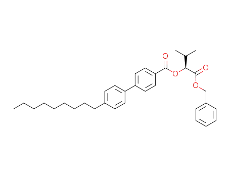 (S)-1-(benzyloxycarbonyl)-2-methylpropyl 4'-nonylbiphenyl-4-carboxylate