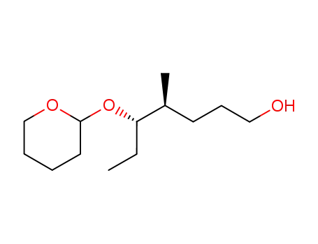 (4S,5S)-4-Methyl-5-(tetrahydro-pyran-2-yloxy)-heptan-1-ol
