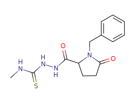 1-(1-benzylpyroglutamoyl)-4-methyl thiosemicarbazide