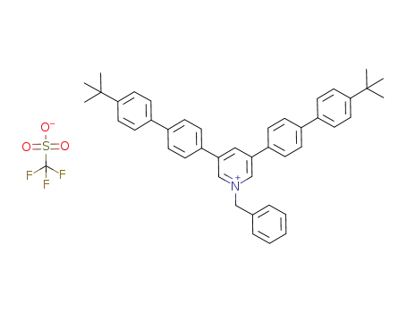 CF<sub>3</sub>O<sub>3</sub>S<sup>(1-)</sup>*C<sub>44</sub>H<sub>44</sub>N<sup>(1+)</sup>