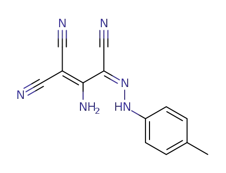 1-Propene-1,1,3-tricarbonitrile, 2-amino-3-[(4-methylphenyl)hydrazono]-
