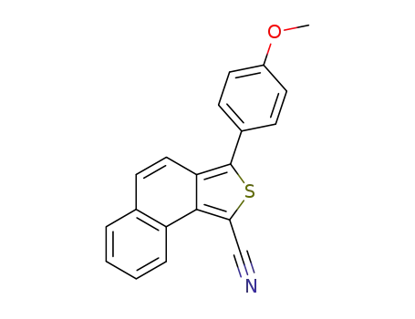 Naphtho[1,2-c]thiophene-1-carbonitrile, 3-(4-methoxyphenyl)-