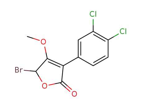 5-Bromo-3-(3,4-dichloro-phenyl)-4-methoxy-5H-furan-2-one