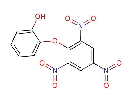 Molecular Structure of 53004-18-5 (Phenol, 2-(2,4,6-trinitrophenoxy)-)