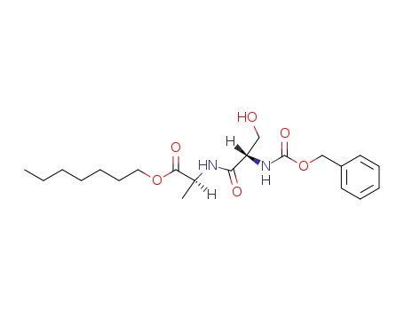N-Benzyloxycarbonyl-L-seryl-L-alanin-heptylester