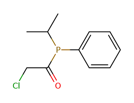 (Chloracetyl)isopropylphenylphosphan