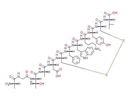 Molecular Structure of 9047-55-6 (urotensin II)