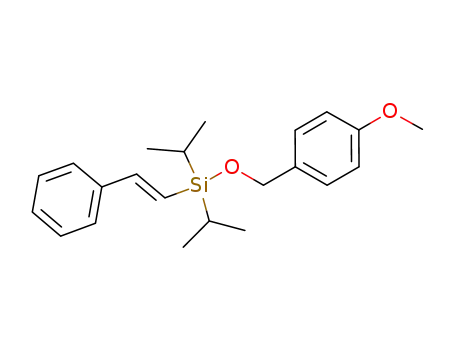 (E)-diisopropyl(2-phenylethenyl)silyl 4-methoxybenzyl ether