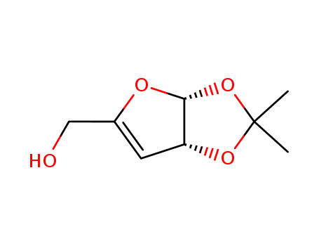 3-deoxy-1,2-O-isopropylidene-α-D-glyceropent-3-enofuranose