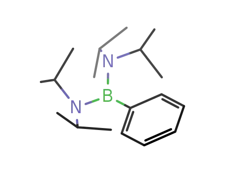 Molecular Structure of 47127-05-9 (phenylbis(diisopropylamino)borane)